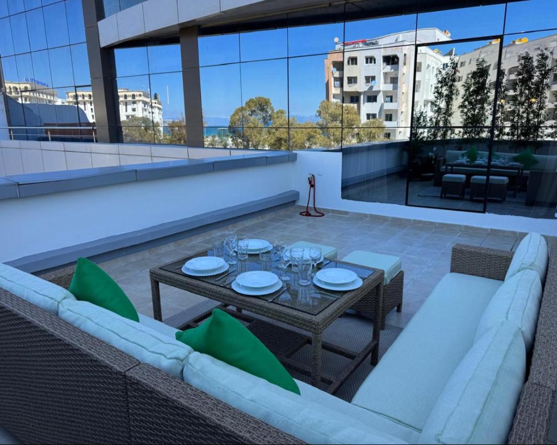 Haut Standing Beach Apartment 丹吉尔 外观 照片
